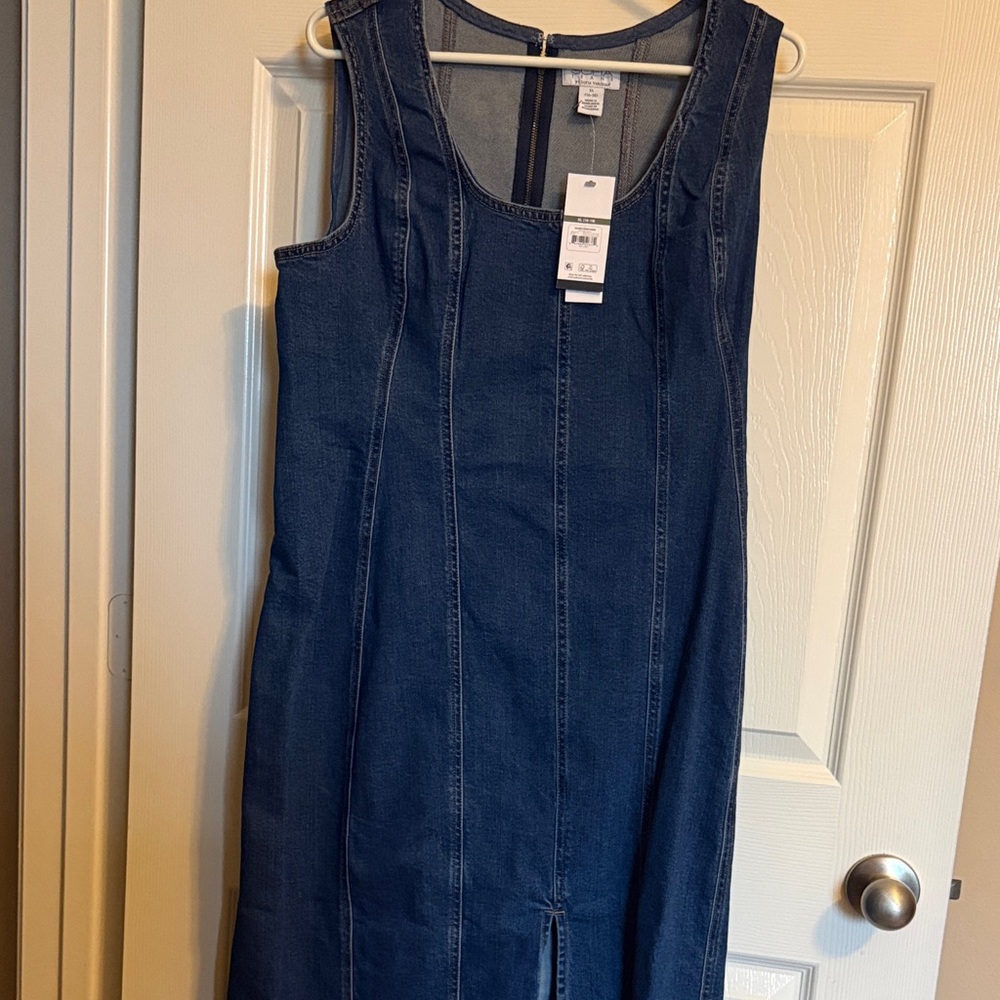 Denim Maxi Dress